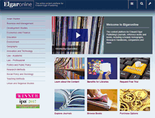 Tablet Screenshot of elgaronline.com